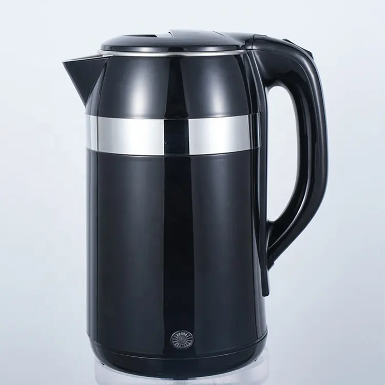New high quality 2.0l Double Wall Boiling water kettle Electrical Stainless Steel Instant Electronic Heater Water