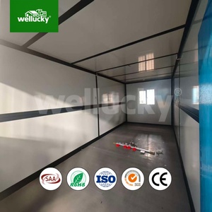 Casa Contenedor Plegable Tipo X de 20 pies, Casa Modular Portátil de 20 pies, Instalación Rápida, Precio de Fábrica - Product Image 2