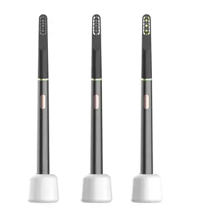 LULA новая звуковая умная зубная щетка наборы беспроводной зарядки черная электрическая зубная щетка для путешествий электрическая зубная щетка