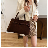 Modische Retro-Schultertasche, Luxuriöse Handtaschen für Junge Damen, Große Samttaschen im Trenddesign, Beliebte Geldbörsen für Frauen