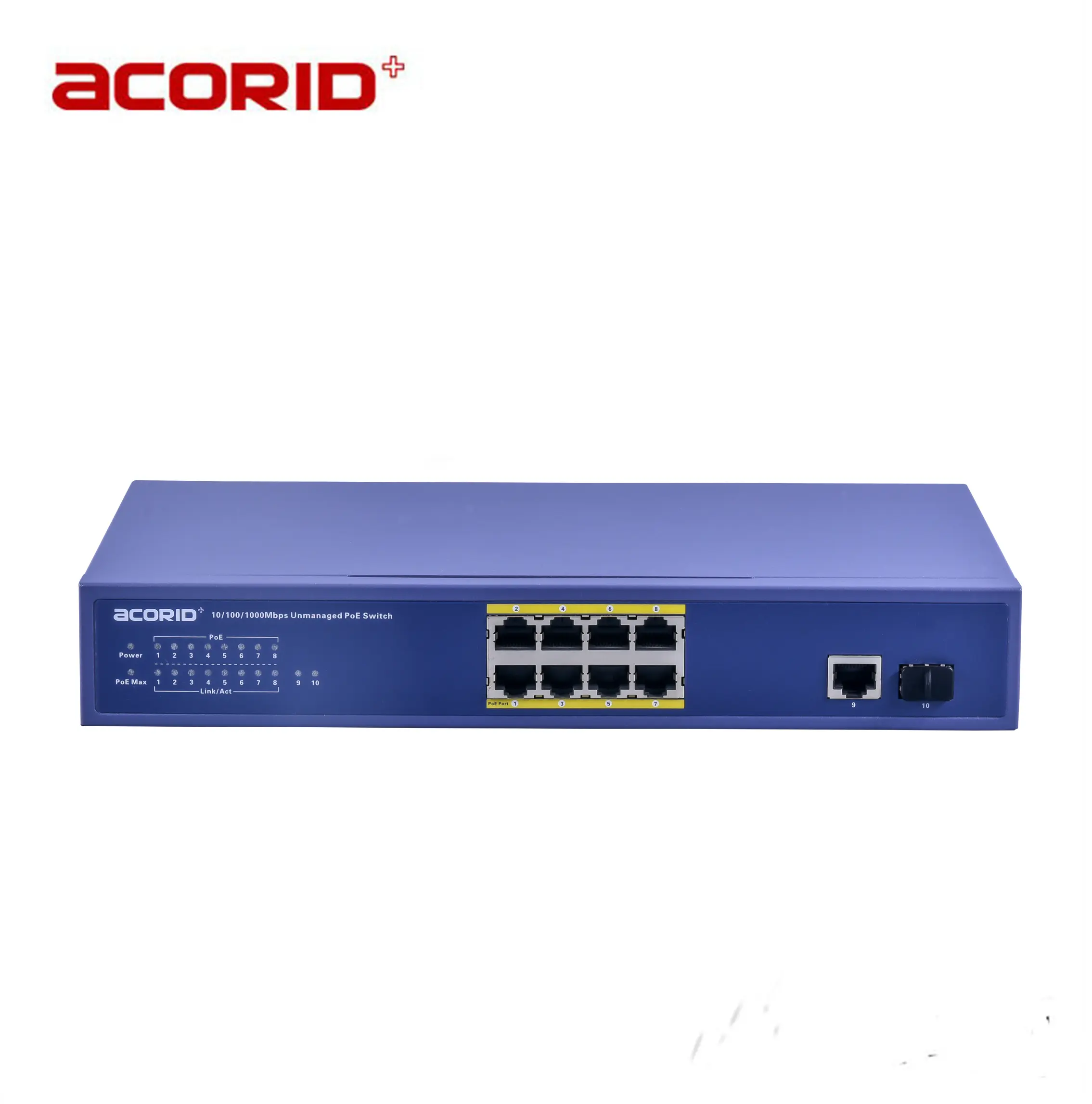 Ultra Power Acorid Extreme Networks 16 Ports PoE Switch Fast + 2 10/100/1000M RJ45 Uplink Ports