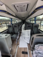 Bus diesel Zhongtong personnalisable Euro II LCK6129D 63 places, moteur avant, neuf, pour l'Afrique