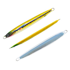 JIGGINGSOUL-RTS314-40g 60G 80G 100G Metalen Jig Snel Jigging Palmen Tandbaars Zwaardvis Glow Jig Haarstaart Loodvissen Lokaas Zout Water - Product Image 4