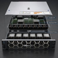 Serveur IA R740 avec GPU 2U 1U pour stockage en rack - En stock