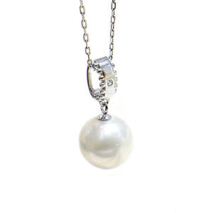 จี้ไข่มุก DIY รุ่น WENCHI 31466 เงินแท้ S925 พร้อมฐานเปล่าสำหรับไข่มุกทรงกลมขนาด 10-13 มม. สร้อยคอทอง/เงิน ผลิตในจีน - Product Image 5