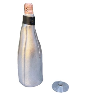 Wholesale Hot Sale Metallic Neoprene Wine <b>Bottle</b> Neoprene Tote Cooler Bag - Product Image 5