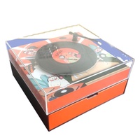Benutzer definierte Box charm Acryl Abdeckung Papier Basis Kombination Mystery Music Drawer Boxen