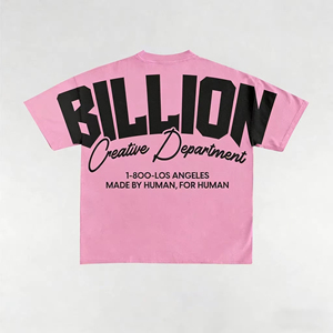 เสื้อยืดผู้ชายทรงบ็อกซี่แบบครอป ผ้าฝ้าย 100% หนานุ่ม ระบายอากาศได้ดี พิมพ์ลายสัตว์สไตล์วินเทจ ขนาดใหญ่พิเศษ - Product Image 2