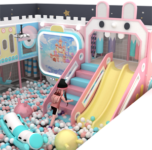Instalaciones de Entretenimiento Infantiles con Temática de Dulces Personalizadas, Toboganes Comerciales, Equipos de Juegos Grandes, Set de Juegos Interiores para Niños - Product Image 2