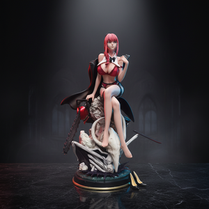 Figura Coleccionable de PVC de la Serie de <span class=keywords><strong>Anime</strong></span> Magima Chainsaw Demon, Edición Limitada, Embalaje Original, Popular, en Postura Sentada, Estilo Dibujos Animados - Product Image 4
