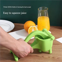 Presse-agrumes manuel multifonctionnel en plastique PC pour cuisine, presse-légumes portable pratique pour la maison, vente en gros