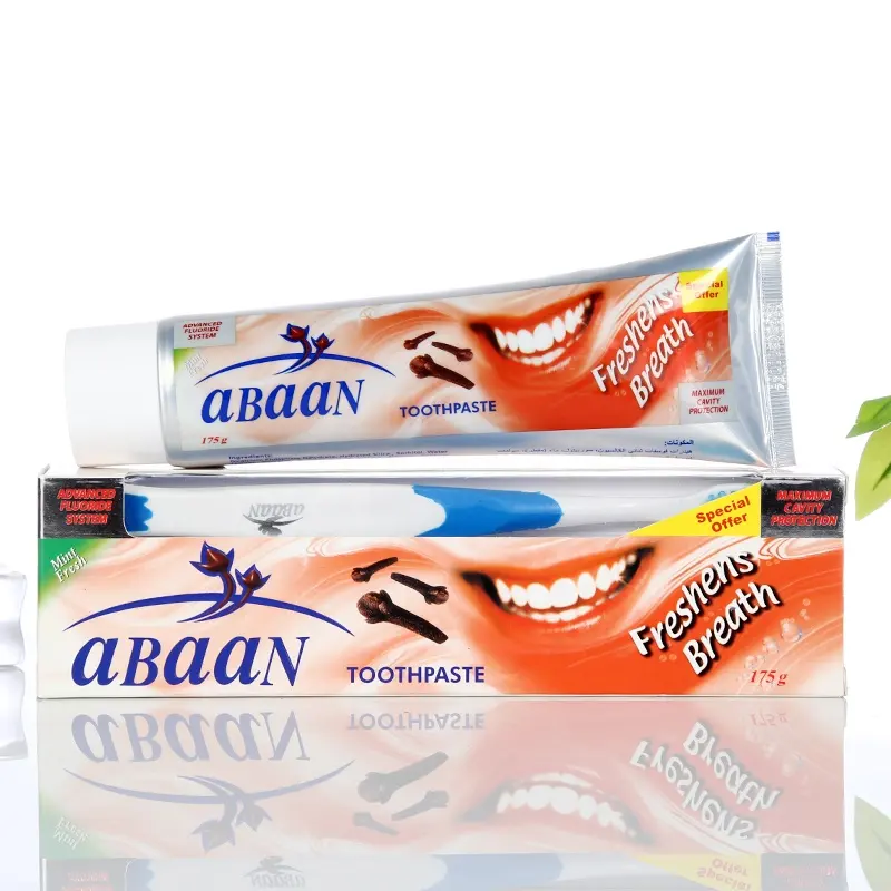 ABAAN Natural Toothpaste with toothbrush