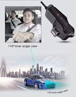 DashCam 4G AI GPS Kamera Ganda Penglihatan Malam Penentuan Posisi Real-time Monitor Parkir Perekam Video Garansi 1 Tahun untuk Kendaraan