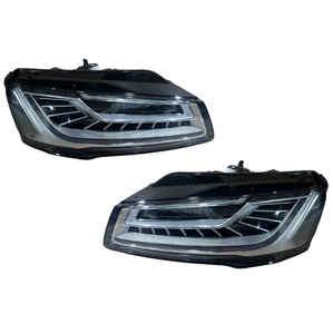 ไฟหน้ารถสำหรับ Audi A8 S8 Matrix LED ดั้งเดิมไฟหน้า2014 2015 2016 2017 2018 <span class=keywords><strong>A8L</strong></span> แมทริกซ์ทั้งสองด้าน A8 <span class=keywords><strong>W12</strong></span> D4ไฟรถยนต์ - Product Image 1