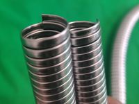 Conduit flexible en acier inoxydable ondulé de fabrication chinoise, haute flexibilité, 1/2'', tuyau pour câbles SS304, ignifuge, résistant à la corrosion, CE ML