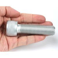Vis à tête cylindrique à six pans creux métrique en acier allié DIN 912 Grade 10.9, revêtement Dacromet, filetage complet