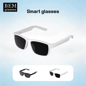 BEM Smart Sunglasses <b>Wireless</b> Audio Calling Music Playback UV Fashion Casual Outdoor Wearable Smart Eyewear PC Frame Smart Glass - Product Image 1