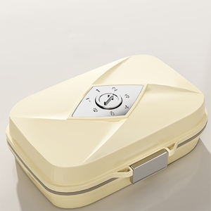 JUXINDA Nouvelle Boîte à Pilules Portable Créative pour Voyage, Boîte à Médicaments 7 Jours par Semaine à Double Couche et 7 Compartiments pour Protection Contre l'Humidité - Product Image 1