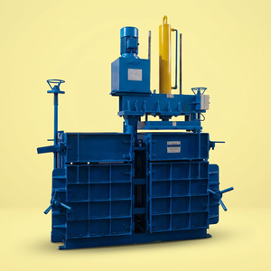Presse à balles de ferraille de 40 tonnes, haute productivité, en acier au carbone, motorisée - Product Image 2