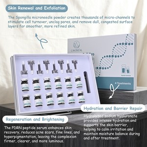 مجموعة مسحوق قناع تقشير الطحالب سبونجيلا سبيكيول للاستخدام الاحترافي في السبا للتقشير العميق مع مصل إصلاح الحمض النووي للسلمون PDRN - Product Image 6