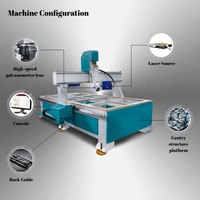 AOGEO Machine de traitement du verre miroir CNC Machine de fabrication de miroir LED intelligente Machine de sablage laser