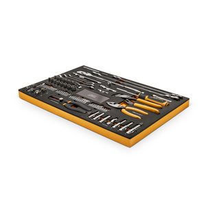 Juego <span class=keywords><strong>de</strong></span> 257 Piezas para Reparación <span class=keywords><strong>de</strong></span> Automóviles, Llave <span class=keywords><strong>de</strong></span> Trinquete, Alicates, Llave Dinamométrica, Destornillador Combinado, Puntas Personalizables OEM - Product Image 4