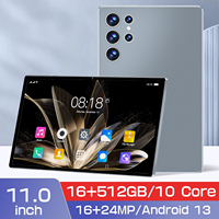Tablet Inteligente S23 Android 13 5G de Alta Calidad Directo de Fábrica, 16GB+512GB, 11 Pulgadas, Deca Core, Cámara de 24MP, Doble SIM, Batería de 12000mAh