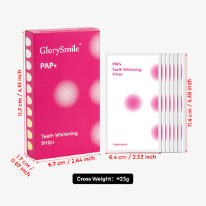 14 пар, индивидуальная этикетка с логотипом, полоски для ухода за зубами, отбеливающие полоски для отбеливания зубов - Product Image 3