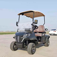 Voiturette de golf électrique 4 places pas chère fabriquée en Chine, homologuée CE, mini voiturette de golf électrique tout-terrain