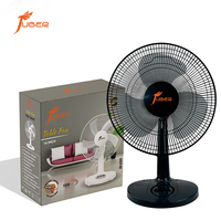 Ventilateur de table en métal multi-tailles (9, 12, 16 pouces) avec grille de protection diamantée, ventilateur de refroidissement de bureau pour expédition en conteneur, prix usine