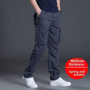 <span class=keywords><strong>Pantaloni</strong></span> da lavoro Casual da <span class=keywords><strong>uomo</strong></span> all'ingrosso in <span class=keywords><strong>velluto</strong></span> a <span class=keywords><strong>coste</strong></span> dritto allentato primavera autunno Design con tasche Multiple - Product Image 2