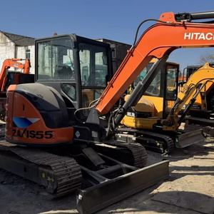 รถขุดมือสอง Hitachi ZX55 ขนาด 5.5 ตัน ราคาถูก เครื่องยนต์แท้ พร้อม EPA/CE คุณภาพดี มีสินค้าในสต็อก - Product Image 1