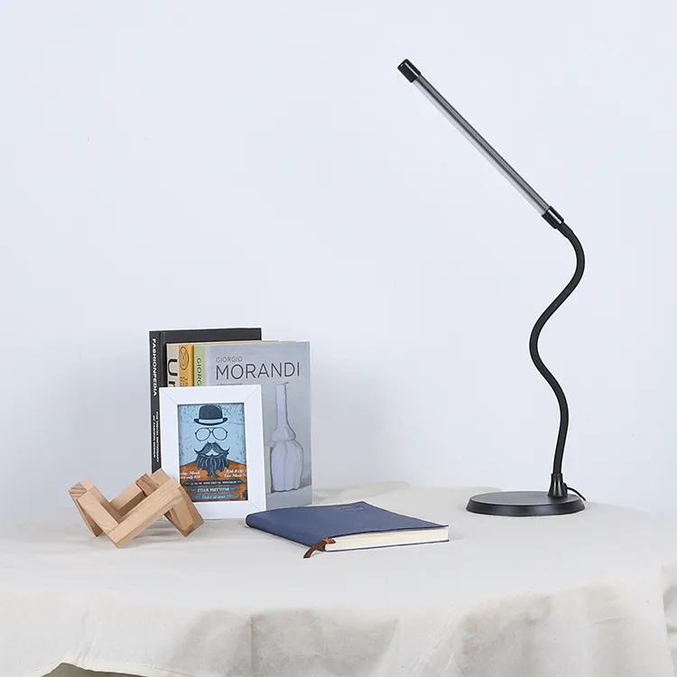 Ce Rohs Bsci Erp Portable Flexible Eye-Friendly Reading Study Light Led Desk Lamp Table Lamps For Living Room Hotel