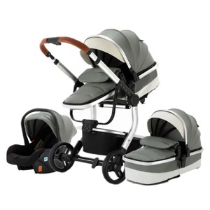 Comprar cochecito de bebé de China con asiento reversible, sistema de empuje y vista alta, para un conjunto de cochecitos - Product Image 1