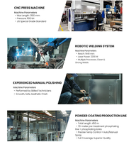 Boîtier d'amplificateur de distribution de haute qualité, coque en métal, produits de machines personnalisés, fabrication de tôles