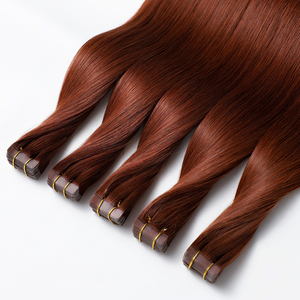 Extensions de cheveux adhésives sans couture à double trame, extensions de cheveux <span class=keywords><strong>Remy</strong></span> vierges à cuticules intactes, extensions de cheveux 100% humains à bandes adhésives - Product Image 6