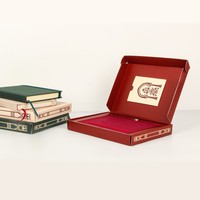 Set de Cuaderno A5 de Cuero PU, Diario con Logotipo Personalizado, Bolígrafo, Caja de Regalo, Papelería de Oficina Premium