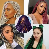 Tresses africaines pré-étirées EZ Braids pour tresses africaines, grandes tresses, accessoires capillaires, perruques européennes et américaines