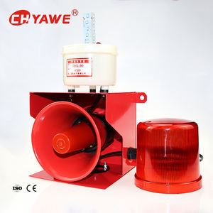 نظام إنذار TBG-90 للأمن المنزلي قابل للتعديل سمعي وبصري، باب وامض متعدد الترددات مع صوت وضوء مدمجين - Product Image 2