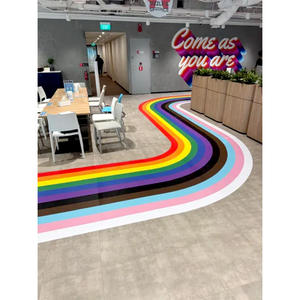 Autocollant en vinyle personnalisé en forme de jeu de pierres, imperméable et écologique, avec impression UV et vernis mat, pour décoration intérieure et jeu de puzzle au sol - Product Image 4