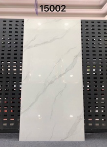 Carreau en porcelaine pleine masse 750x1500mm, grand format gris minimaliste moderne résistant à l'usure pour hôtel villa couloi - Product Image 3