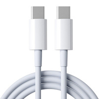 Câble de charge rapide USB-C vers USB-C 100W pour téléphone portable, tablette et ordinateurs portables