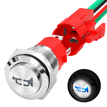 Wenzhou Push Button Switch Electrical Big Square Arcade Lanboo Push Button Arkade Switch 15 Amp With Multiple Led Color