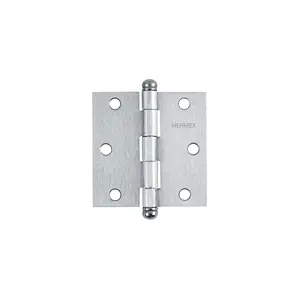 Master con 160 unidades Bisagra Cuadrada 3 ', satinada, cabeza redonda, HERMEX - Product Image 1