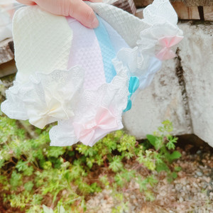Chaussettes pour bébés filles, nouveau-nés, tout-petits, enfants, chaussettes en coton à volants en dentelle, chaussettes de princesse, chaussettes de danse pour filles - Product Image 5
