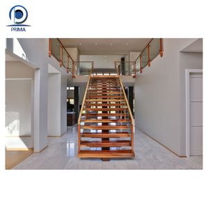 <span class=keywords><strong>Escalier</strong></span> Prima moderne et simple à monopoutre, <span class=keywords><strong>marches</strong></span> en bois pour rénovations résidentielles, prix usine abordable - Product Image 6