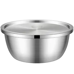 Premium Stainless Steel Multipurpose Mixing Bowls With Lids Bowl Set For Cooking