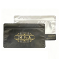 Sachet refermable personnalisé avec logo imprimé en gravure, auto-scellant, compatible micro-ondes, qualité alimentaire, pour cigares et feuilles de tabac, 50g
