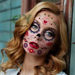 Wholesale Halloween Party Body Art Beautify Body Tattoos Face Decoration Jewelry Sticker