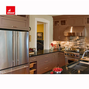 Alland Ensemble complet d'armoires de cuisine avec pièces Fabricants d'appareils <span class=keywords><strong>et</strong></span> d'armoires en Chine - Product Image 5